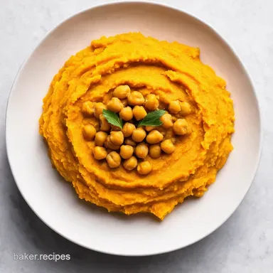 Easy Vegetarian Meals Spiced Chickpea Sweet Potato Mash