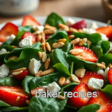 Easy Spinach and Strawberry Salad: A Fresh Delight for Spring