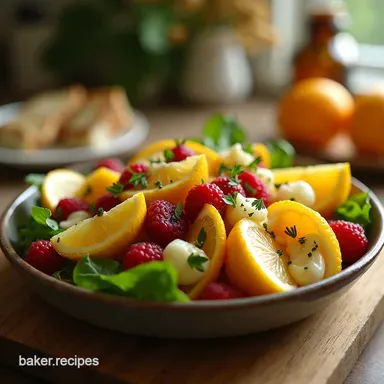 Sunshine in a Bowl Easter Fruit Salad Recipe Recipe Card
