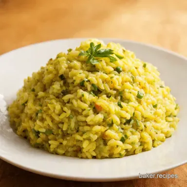 Spring Vegetable Risotto A Zesty Lemon Dream Recipe Card