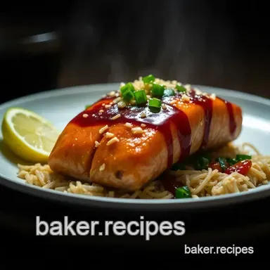 Sticky Ginger-Soy Salmon: My Family's Favorite salmon marinade recipe Recipe Card