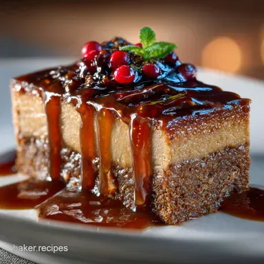 Christmas Desserts: Sticky Toffee Pudding Cheesecake Recipe Recipe Card
