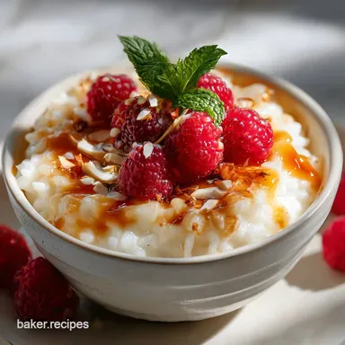 rice pudding recipe Without Eggs | Creamy Baked
