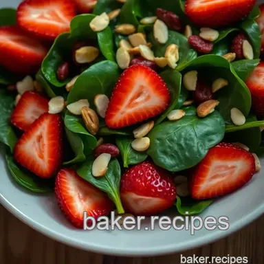 Strawberry Salad Recipe: My Go-To Poppy Seed Delight Recipe Card