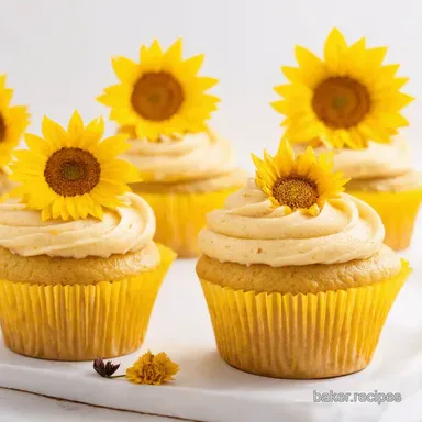Sunflower Power Cupcakes Easy Sunflower Cupcakes Recipe
