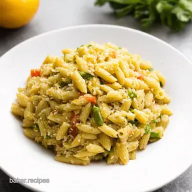 Sunshine Orzo Salad My GoTo Homemade Pasta Salad Recipe Card