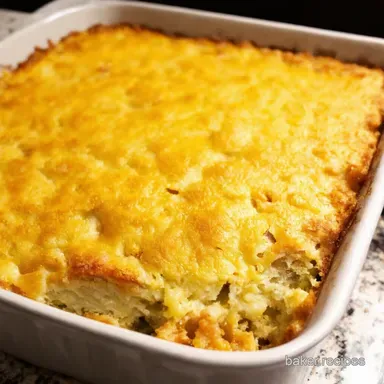 Sunshine Start Healthy Breakfast Casserole to Brighten Your Day Recipe Card