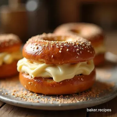 Sweet Salty Pretzel Dream My Retro Dessert Reinvented Recipe Card