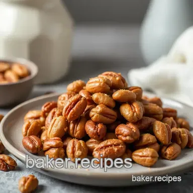 My Family's Favorite: Bake Mixed Nuts with Sweet Cinnamon Crunch Recipe Card