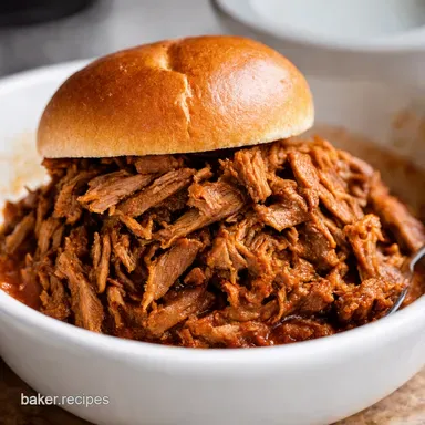 Sweet Savory Keto Pulled Pork Low Carb Crockpot Meals Recipe Card
