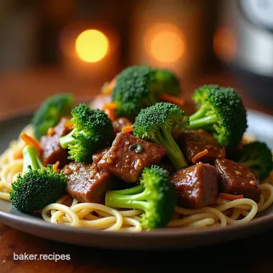 The Best 20Minute Instant Pot Beef and Broccoli Recipe Recipe Card
