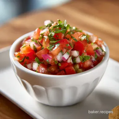 The Best Pico de Gallo Recipe: Fresh and Zesty in 30 Minutes Recipe Card