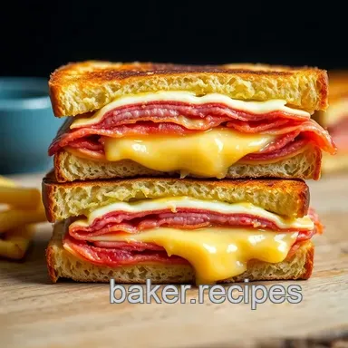Gourmet Grilled Cheese: Reuben-esque Sandwich Recipes Recipe Card
