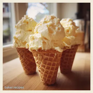 Proper Nostalgic Cupcake Cones My Easy Vanilla Sponge Secret Recipe Card