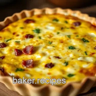 Easy Crustless Quiche: Simple, Cheesy Perfection!
