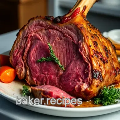 Standing Rib Roast Recipe: Foolproof Festive Feast! Recipe Card