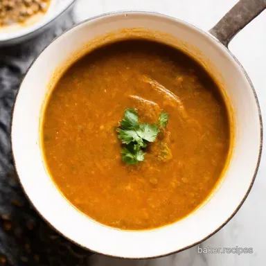 The Best Lentil Soup Recipe: Cozy, Hearty, & Easy! Recipe Card