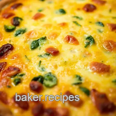 My Go-To Crustless Quiche Recipes: Easy, Fluffy & Delicious Recipe Card
