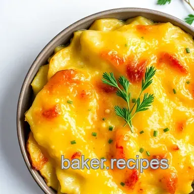 Dreamy Potatoes Au Gratin: So Easy, So Cheesy! Recipe Card