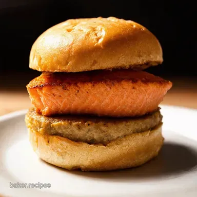 Juicy Salmon Burger Recipe The Best Youll Ever Make Recipe Card