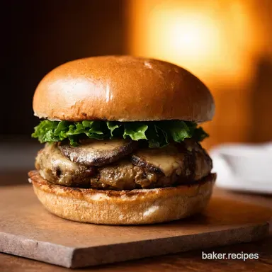 Best Mushroom Swiss Burger Recipe This is THE One Recipe Card