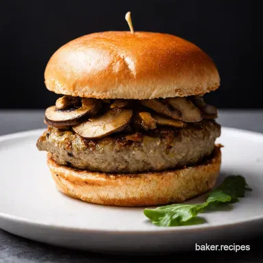 Best Mushroom Swiss Burger Recipe This is THE One
