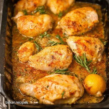 Zesty Lemon Herb Chicken Marinade My Familys Secret Recipe Card
