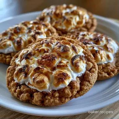 Toasted Marshmallow Cookies in 32 Minutes Recipe Card