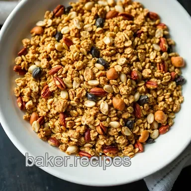 Crunchy Gluten Free Granola Recipe: My Go-To Vanilla Granola Recipe Card