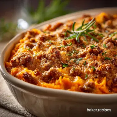 Ground Turkey Sweet Potato Casserole: Healthy Comfort Food for Dinner