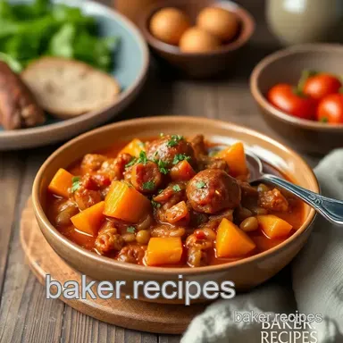 How to Make Simmered Turkey Sweet Potato Chili Delight: A Cozy Feast Recipe Card