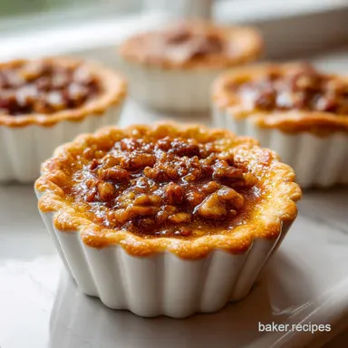 Turtle Tassies in 35 Minutes Recipe Card