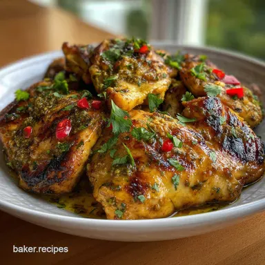 Chicken Marinade: The Ultimate 10-Minute Recipe for Grilling Recipe Card