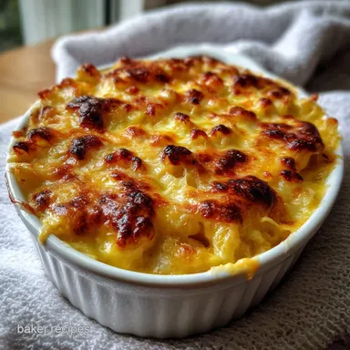 Macaroni and Cheese: The Ultimate Baked Recipe with Crispy Top