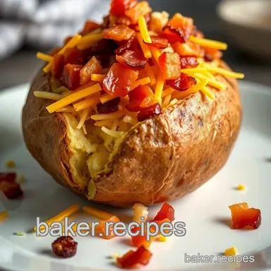 How to Make the Ultimate Calories Loaded Baked Potato: An Indulgent Feast! Recipe Card