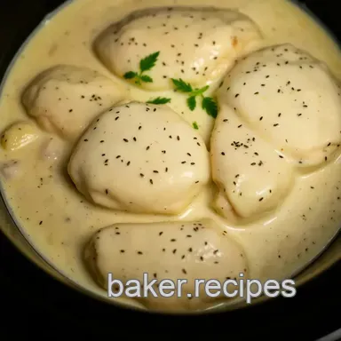 Ultimate Creamy Italian Slow Cooker Chicken Breasts: Best Chicken Breast Slow Cooker Recipes Ever Recipe Card