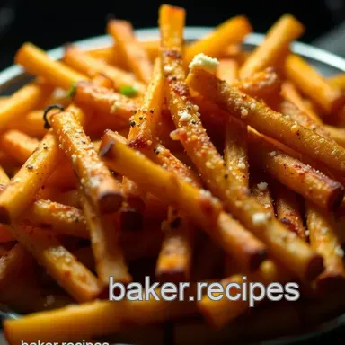 Ultimate Crispy Oven-Baked French Fries: How to Make French Fries Oven Recipe Card