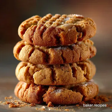 Peanut Butter Cookies: The Ultimate Chewy, Classic Criss-Cross Recipe Recipe Card