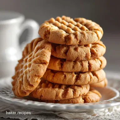 Peanut Butter Cookies: The Ultimate Chewy, Classic Criss-Cross Recipe