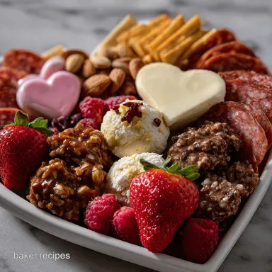 Valentines Day Charcuterie Board: Effortless Romantic Spreads Recipe Card