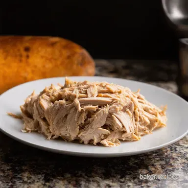Ultimate Shredded Chicken Recipe So Easy Juicy Recipe Card