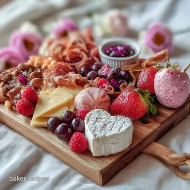 Valentine's Charcuterie Board Ready in 20 Minutes Recipe Card