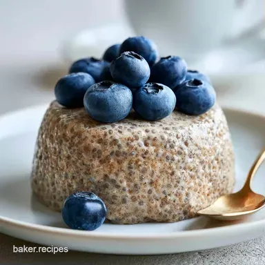Easy Vanilla Almond Milk Chia Pudding Recipe Card