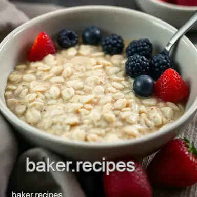 Velvety Pressure Cooker Steel Cut Oats: A Breakfast Classic Reimagined Recipe Card