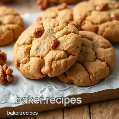 Irresistibly Buttery Walnut Cookies: A Family Favorite Recipe Recipe Card