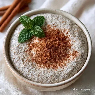 Chai Chia Pudding with Coconut Milk Recipe Card
