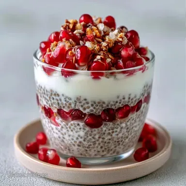Weekly Prep Chia Breakfast Meal Prep Recipe Card