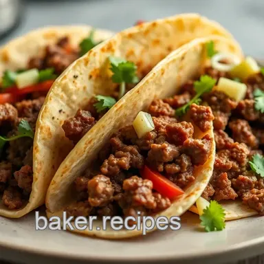 Seriously Tasty Ground Beef Tacos - Weeknight Winner!