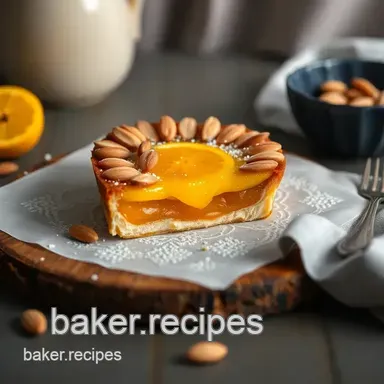 Easy Citrus-Almond Tart Delight with Zesty Filling: A Family Favorite Recipe Card
