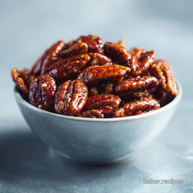 Candied Pecans in 20 Minutes: A Crackly Cinnamon Glaze Recipe Recipe Card